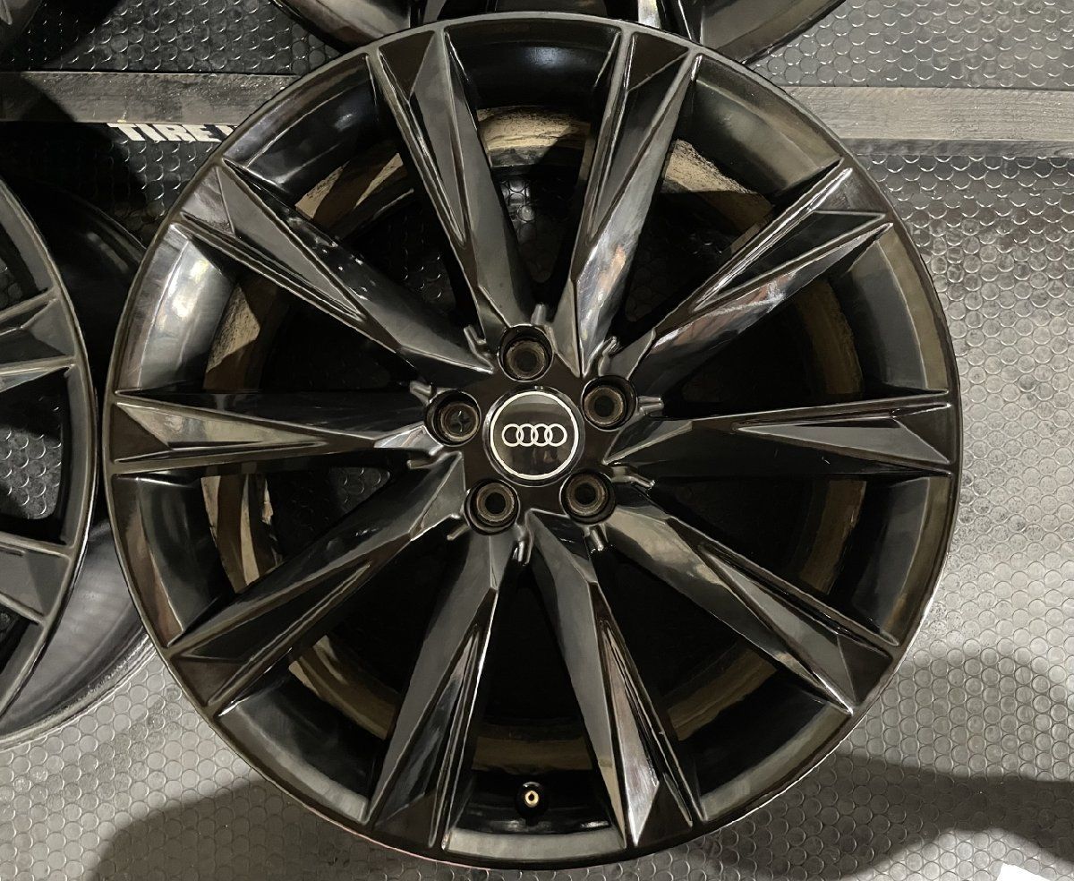 audi e-tron イートロン スポーツバック 純正ホイール ウインターオプション 20インチ 4本 9J5HPCD112+38 ブラック　(MHC005MY) audi e-tron イートロン スポーツバック 純正ホイール ウインター
