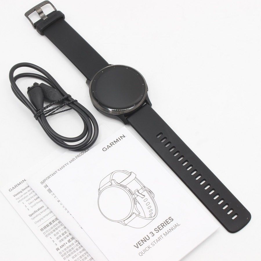 GARMIN Venu 3 Black|Slate 010-02784-41 スマートウォッチ ガーミン ヴェニュー 本体