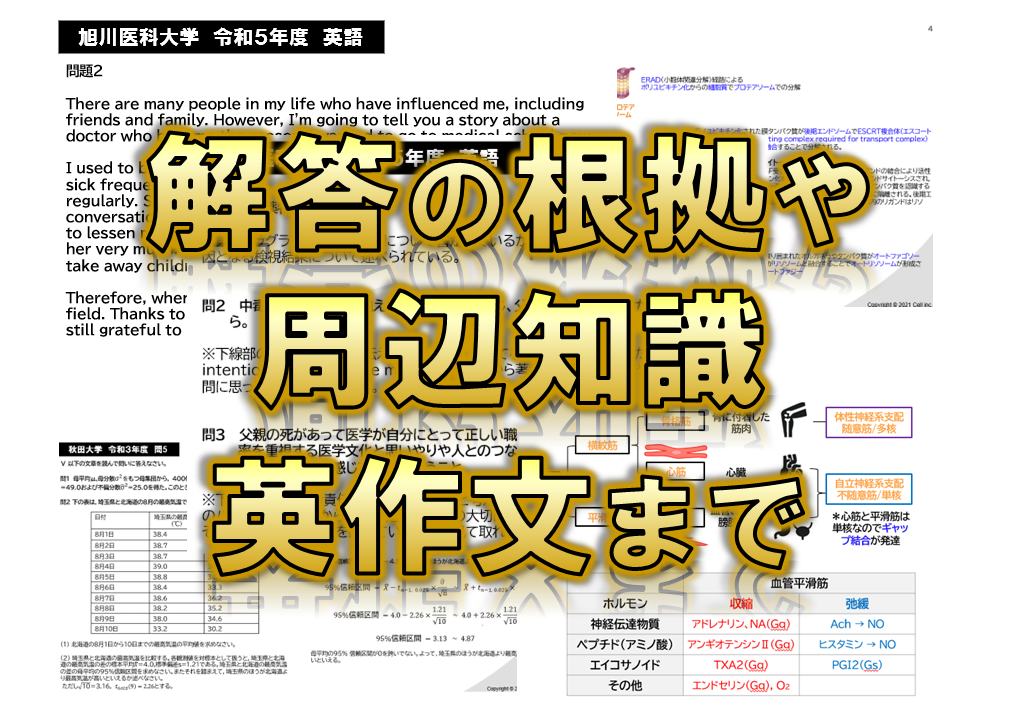 【旭川医科大学】2024年度 解答解説 医学部学士編入