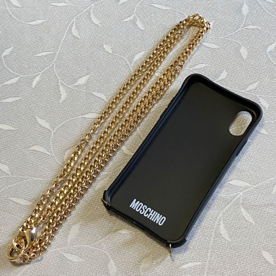 iPhoneアクセサリー Moschino iPhone X MOSCHINO モスキーノ iPhoneケース iPhoneX/XS用チェーン - メルカリ