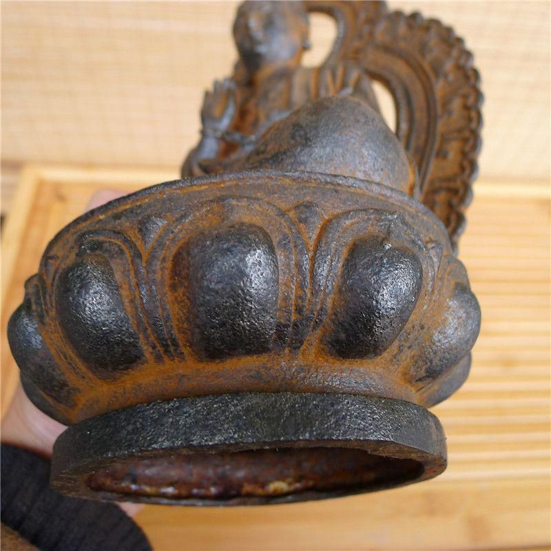 鉄器 観音仏像 装飾品 工芸品 美術品 置物 - メルカリ