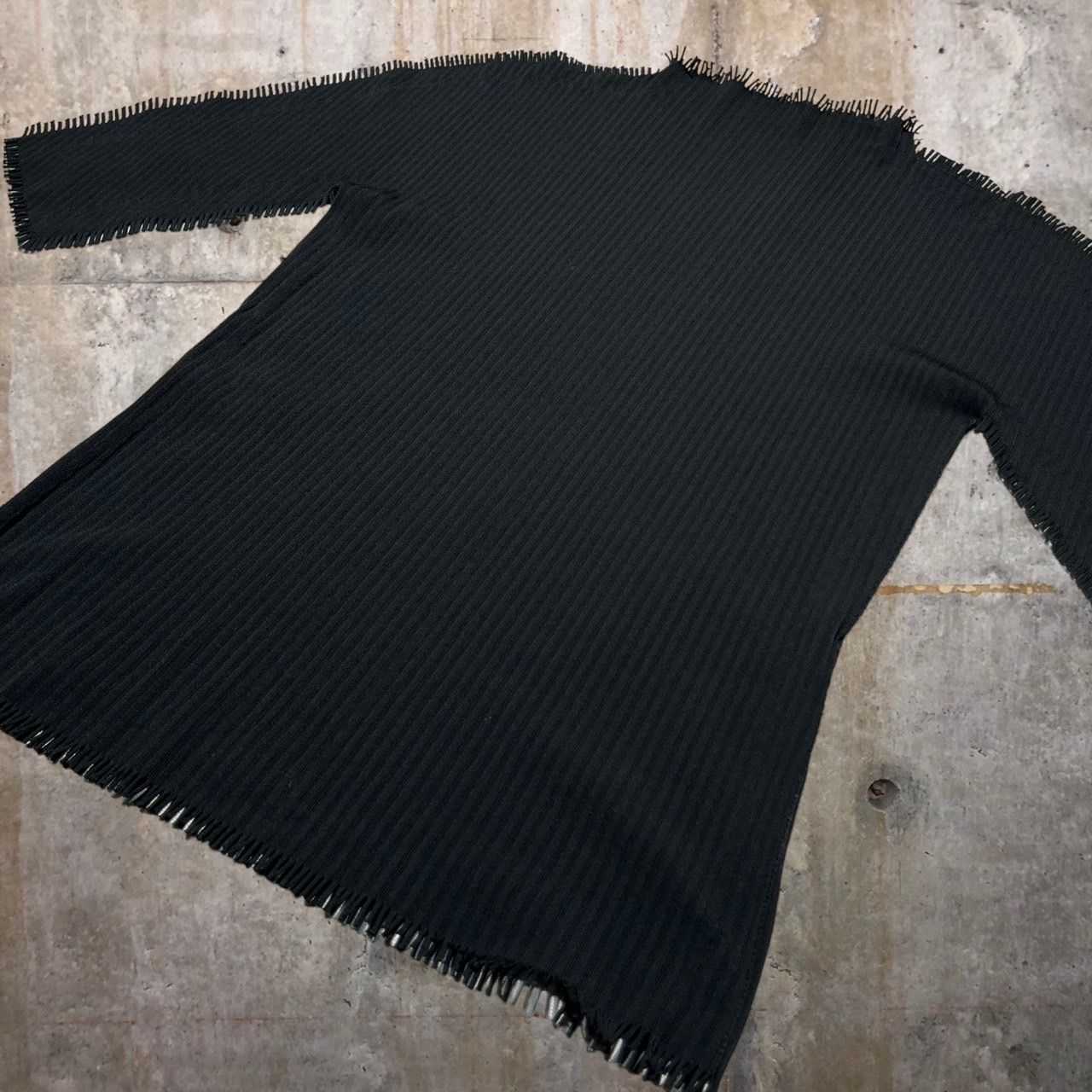 【極美品】プリーツプリーズ　A.POC　カットソー　手袋　2点セット　フリンジ PLEATS PLEASE(プリーツプリーズ) A-POCフリンジプリーツ