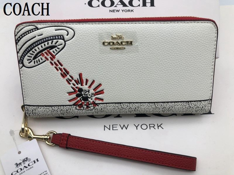 COACH 財布 コーチ 長財布 かわいい シグネチャー アコーディオンラウンドジップウォレットレディース 財布 贈り物171C C7800新品 未使用  xj0001