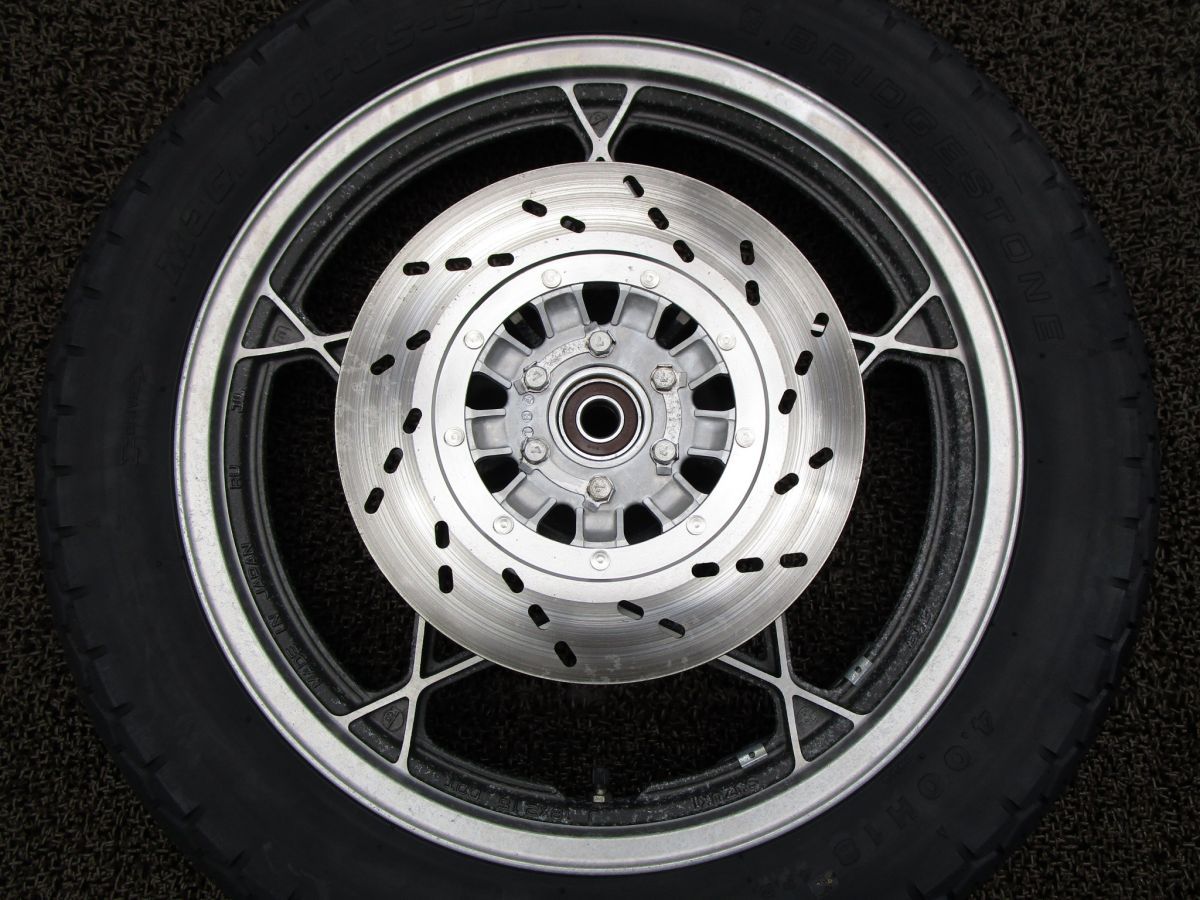 GSX750S カタナ リアホイール ディスク 星型 □A6262 GS75X スズキ GS75X 刀 KATANA キャブ車