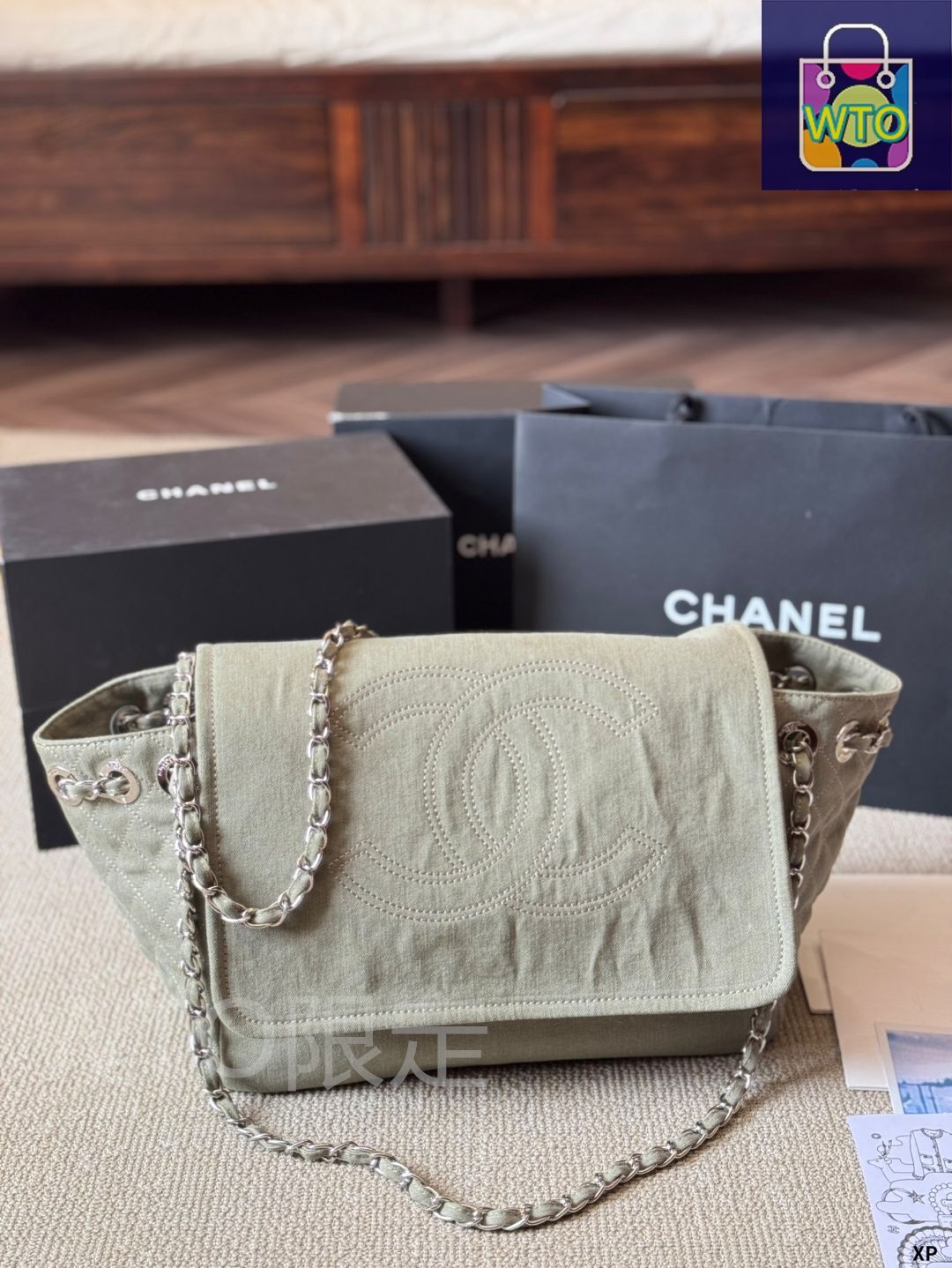 CHANEL シャネル ビンテージデニムジャケット デニム Gジャン CHANEL(シャネル) - 海外通販のBUYMA