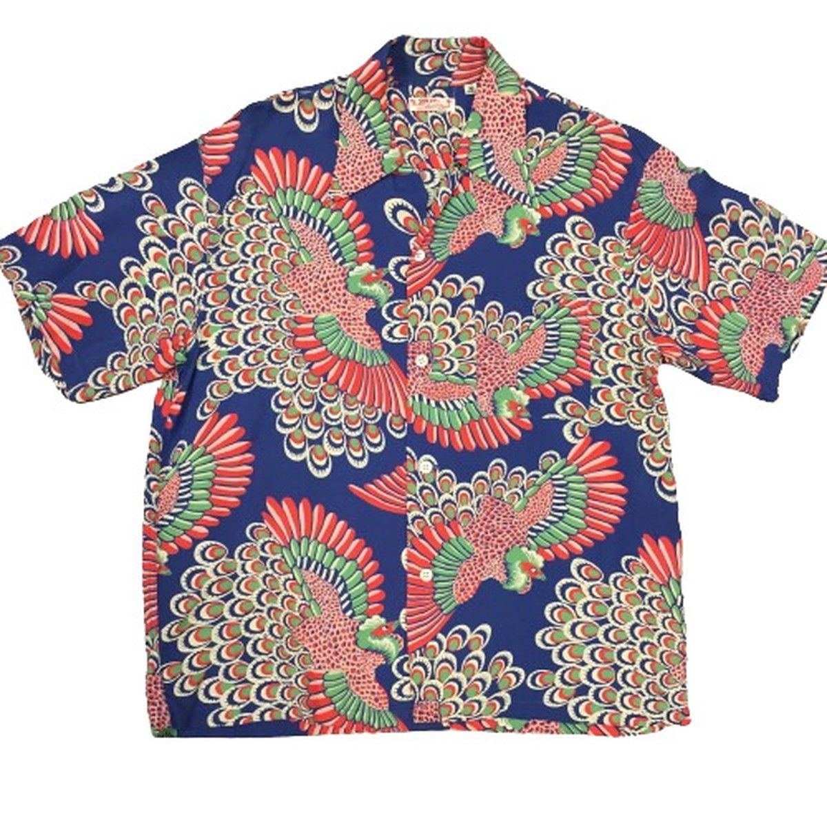 SUN SURF サンサーフ 孔雀総柄 アロハシャツ SS30100 クジャク SUN SURF サンサーフ 孔雀総柄 アロハシャツ SS30100 クジャク