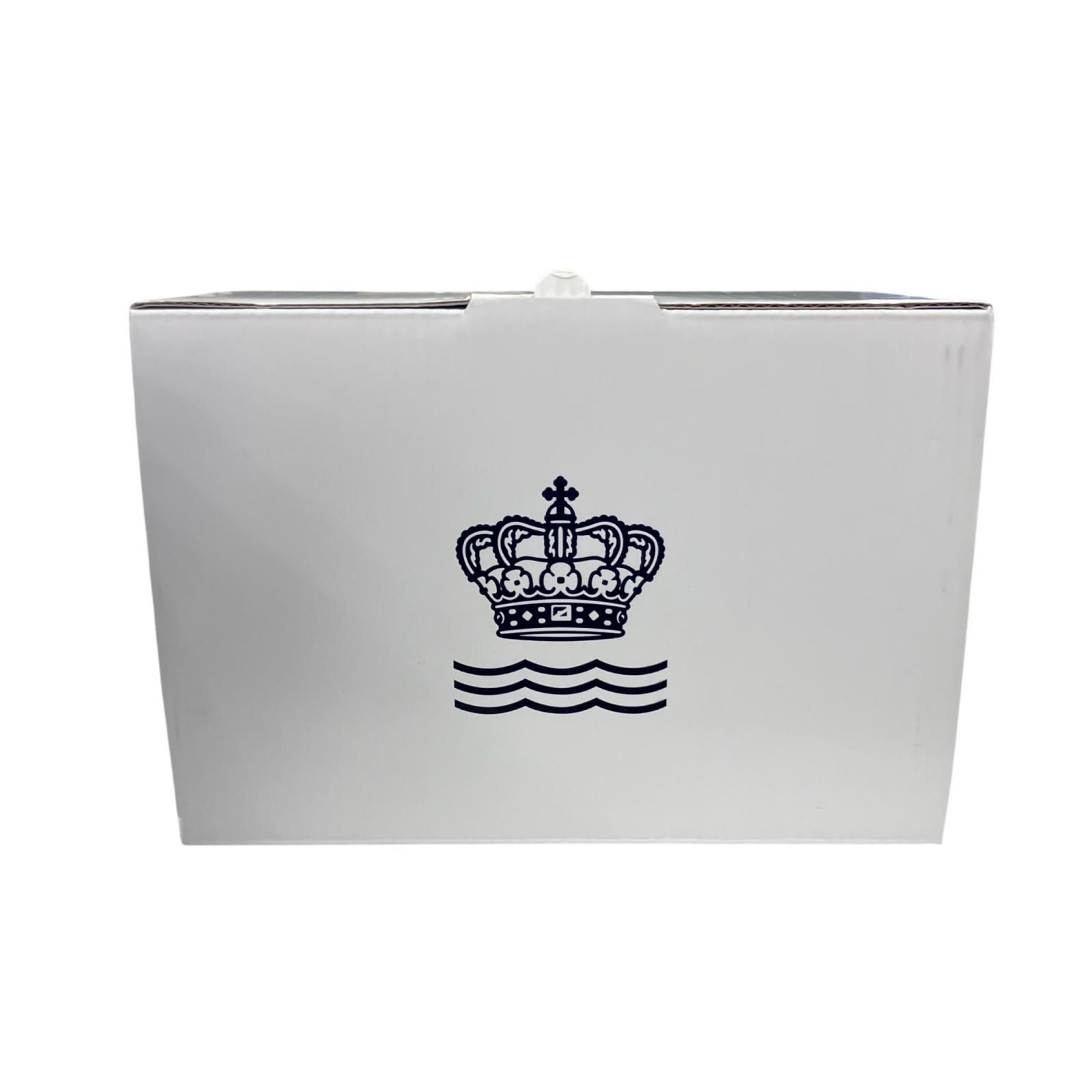 186000 現状品 Royal Copenhagen ロイヤルコペンハーゲン ペアカップ ブルーフルーテッド マグカップ ホワイト SKLAD-KIRPICHA_RU