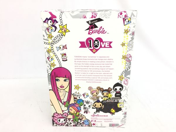 Barbie Tokidoki 10th ブラックラベル バービー人形 フィギュア 中古 