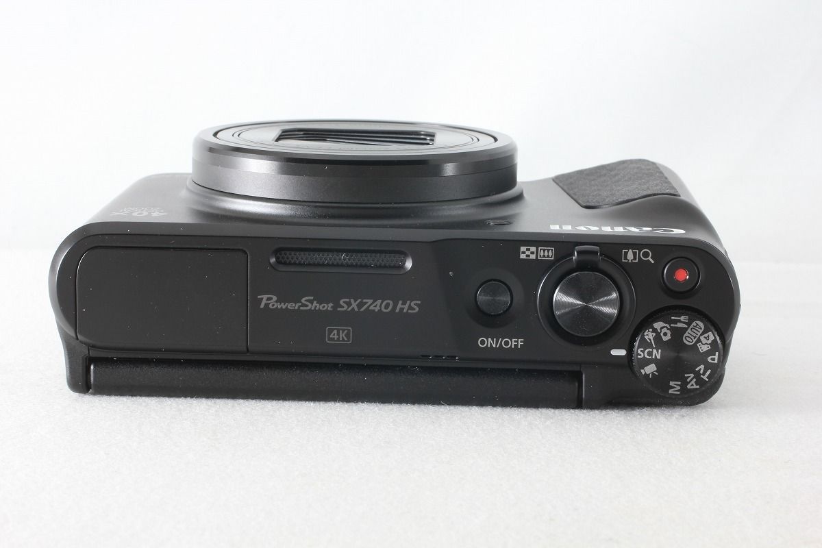 キヤノン Canon PowerShot SX740 HS ブラック 付属品完備 元箱