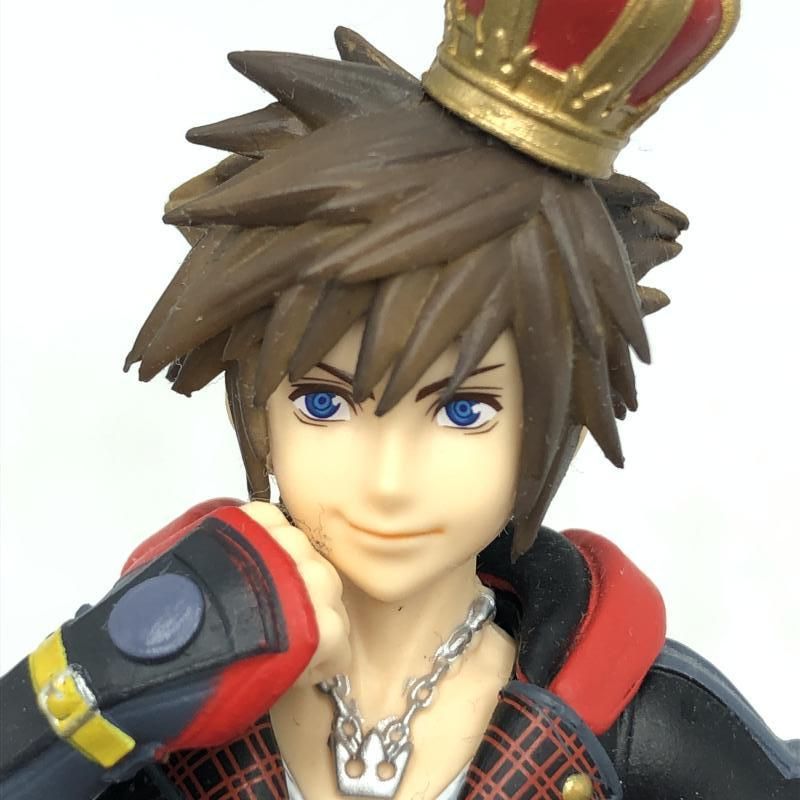 バンダイ キングダムハーツ ソラ A賞 スタチュー A賞はソラ＆ロクサスのスタチュー！ 「キングダム ハーツ」一番