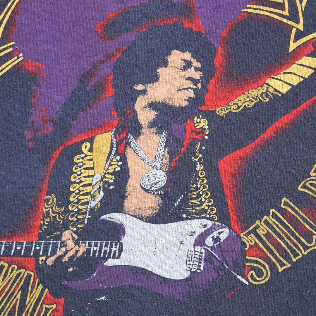 80s ジミヘンドリックス ヴィンテージTシャツ ロックTシャツ フェード