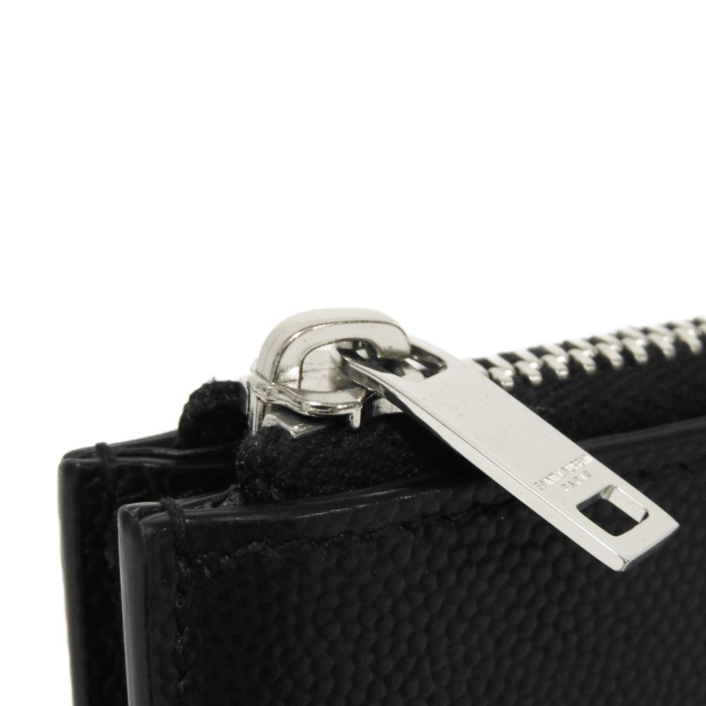 最終値下げ 美品 SAINT LAURENT ブラック マネークリップ