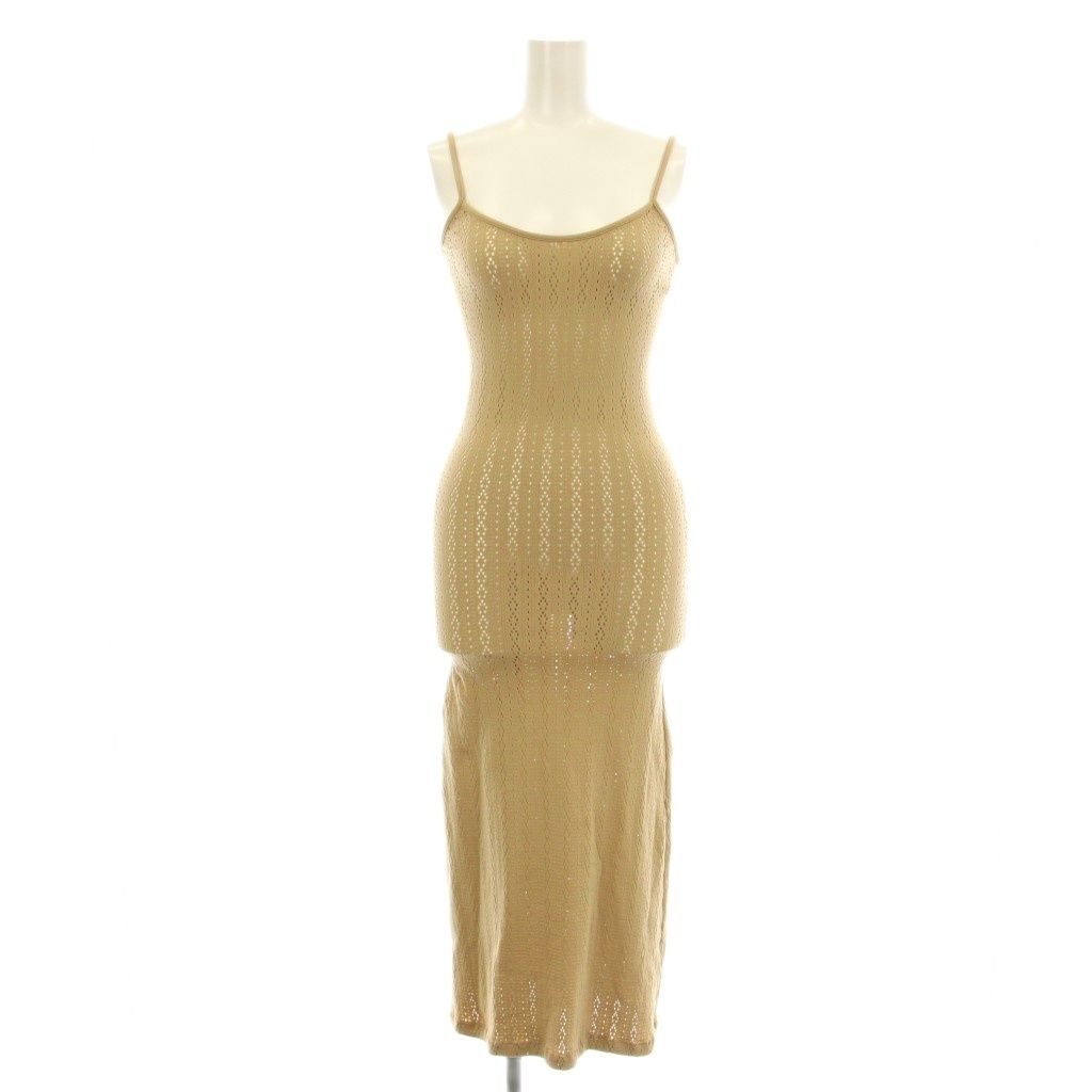 フェンディ FENDI Silk Organza Dress ワンピース ロング マキシ  