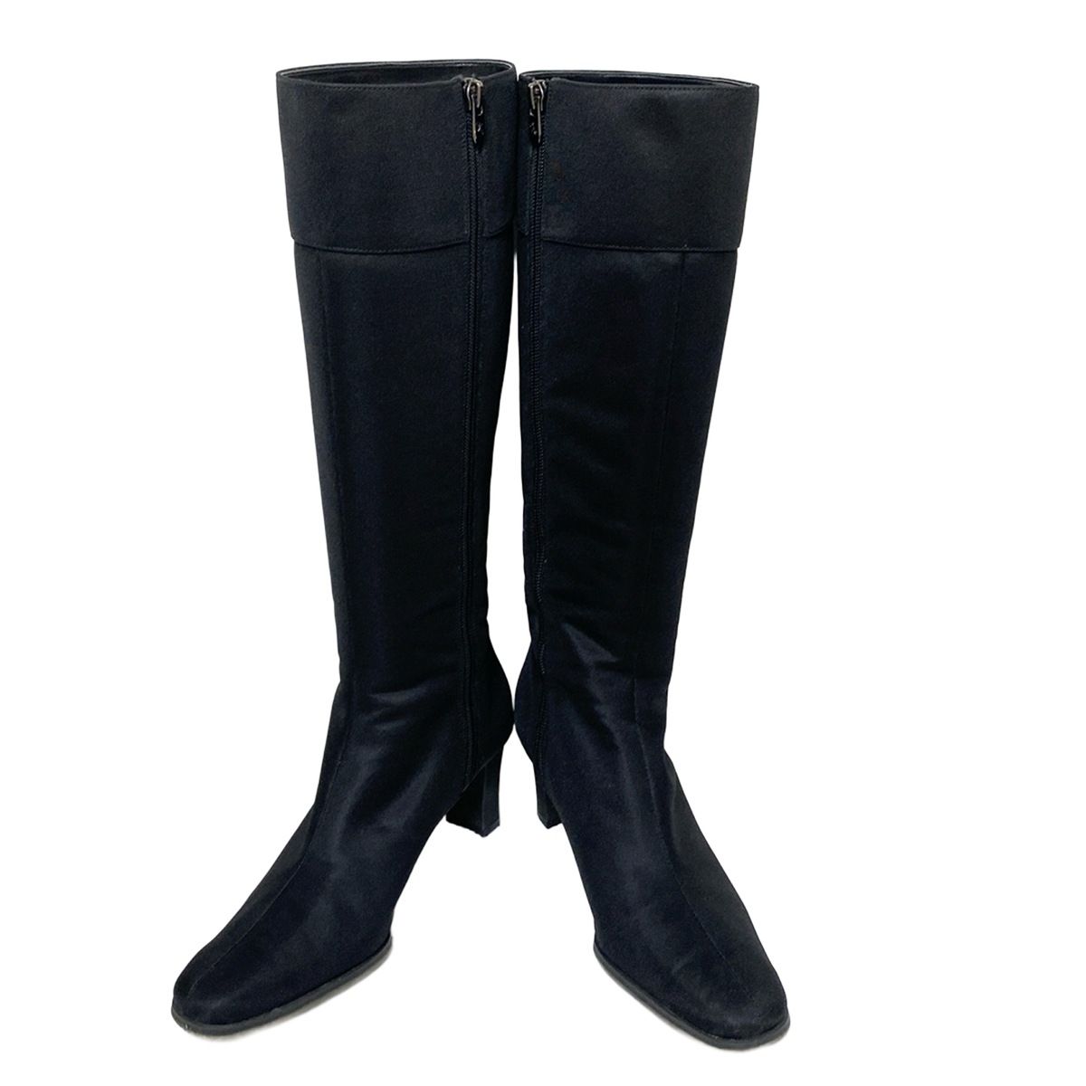 GINZA Kanematsu ギンザカネマツ ロングブーツ 24d レディース - 黒