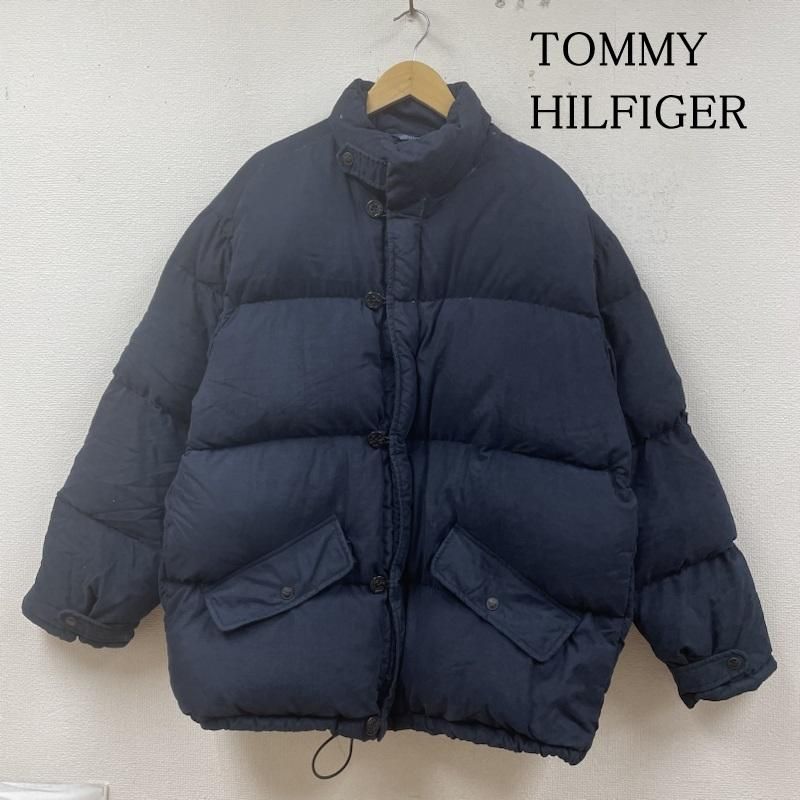 TOMMY HILFIGER トミーヒルフィガー ジャケット、上着 ダウンジャケット 00s ダウン ジャケット ミリタリー ブルゾン ジップアップ  マリンボタン - メルカリ