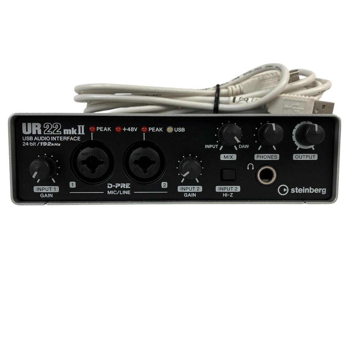 steinberg UR22 MkII オーディオインターフェイス 音響機材 Y10027135