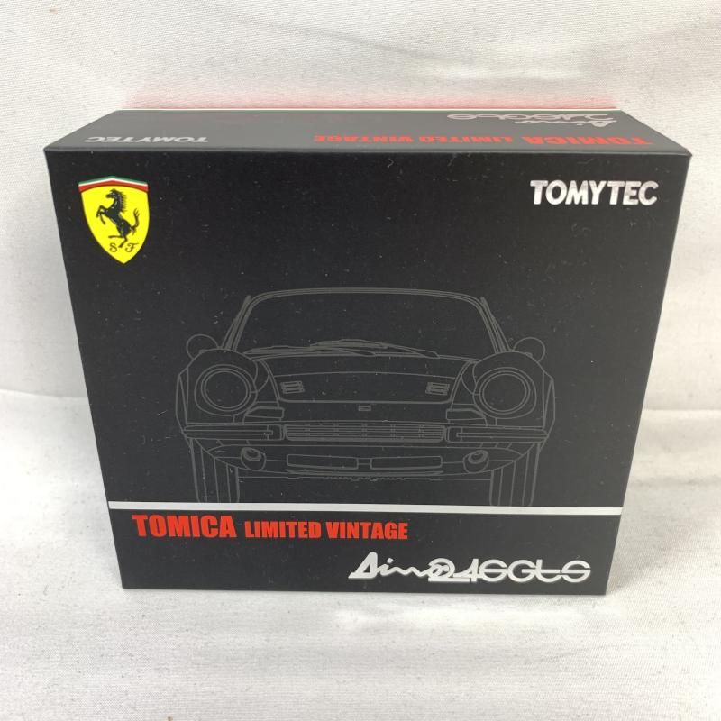 【中古】開封)1/64 トミーテック TLV ディーノ 246GTS (黒)[91][240091384119] 中古】開封)1/64 トミーテック TLV ディーノ 246GTS (黒)[91