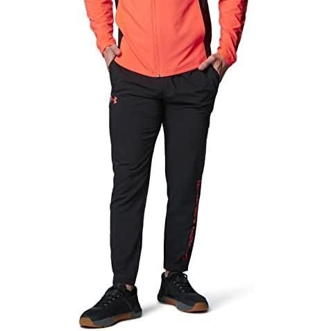 アンダーアーマー(UNDER ARMOUR) ウーブンアウター UAフレッシュウーブン パンツ メンズ 1378373 ブラック/アフターバーン Mサイズ