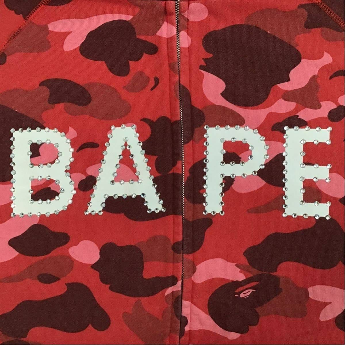 Swarovski BAPE LOGO パーカー Lサイズ pharrell camo a bathing ape