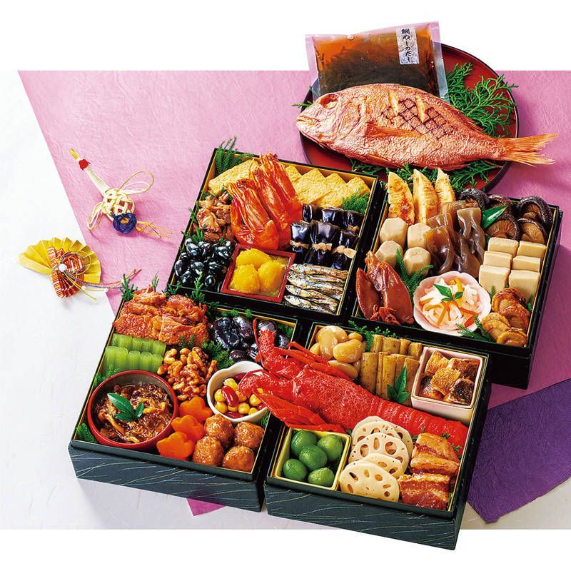 予約商品 鴨井本舗 新含気おせちセット 飛翔 ひしょう 直送品 お届け 11 下～12 30の間のみ