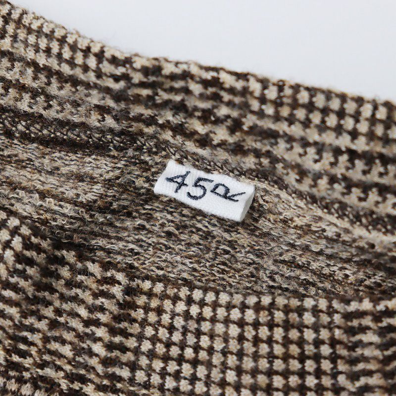 定価5.2万 45R 45rpm フォーティファイブアール ジャージフラノの