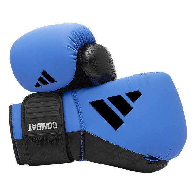 adidas ブルー/12oz adidas ボクシング グローブ FLX3.0 コンバット50