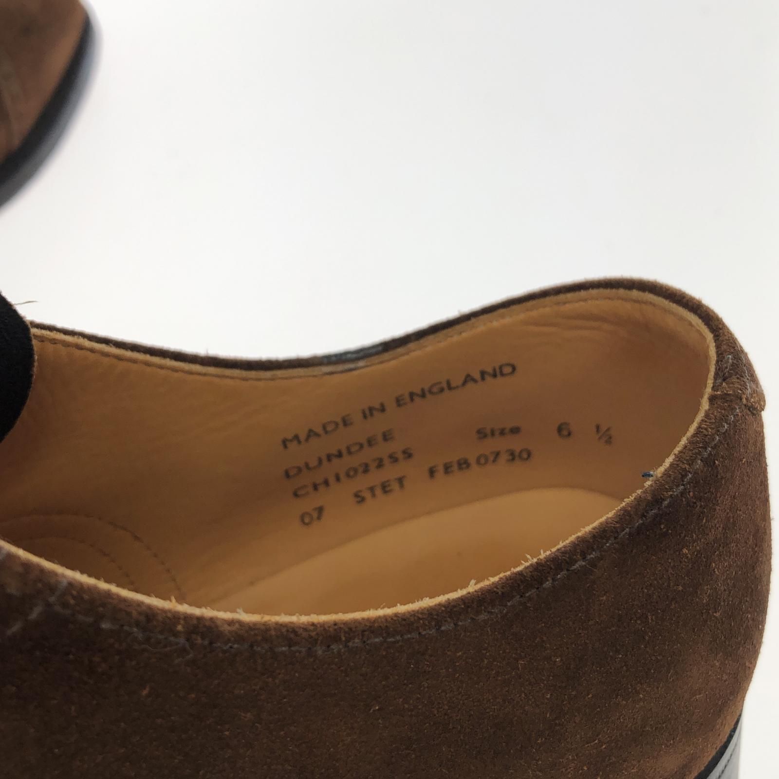 CHARLES HORRELL チャールズ ホレル スエードドレスシューズ size6 1/2 