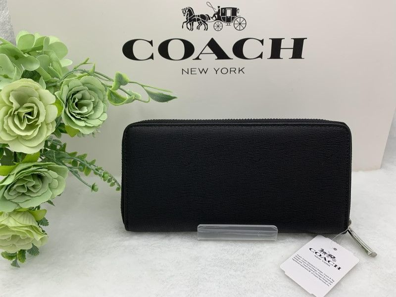 COACH コーチ 長財布 財布 メンズ プレゼント 贈り物 シグネチャー 