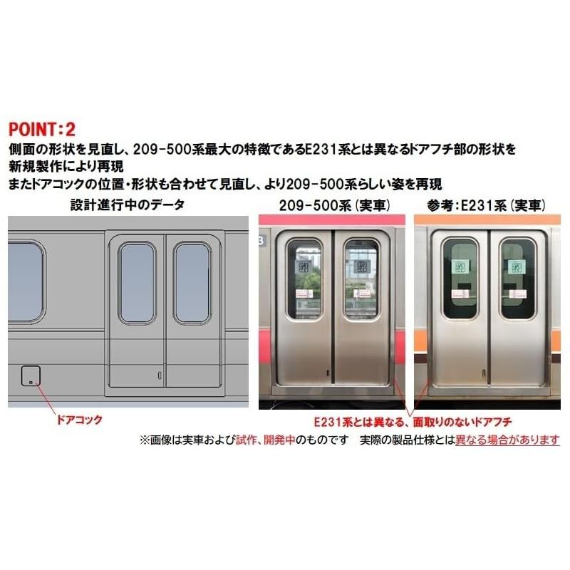 TOMIX Nゲージ JR 209 500系 京葉線 更新車 セット 98863 鉄道
