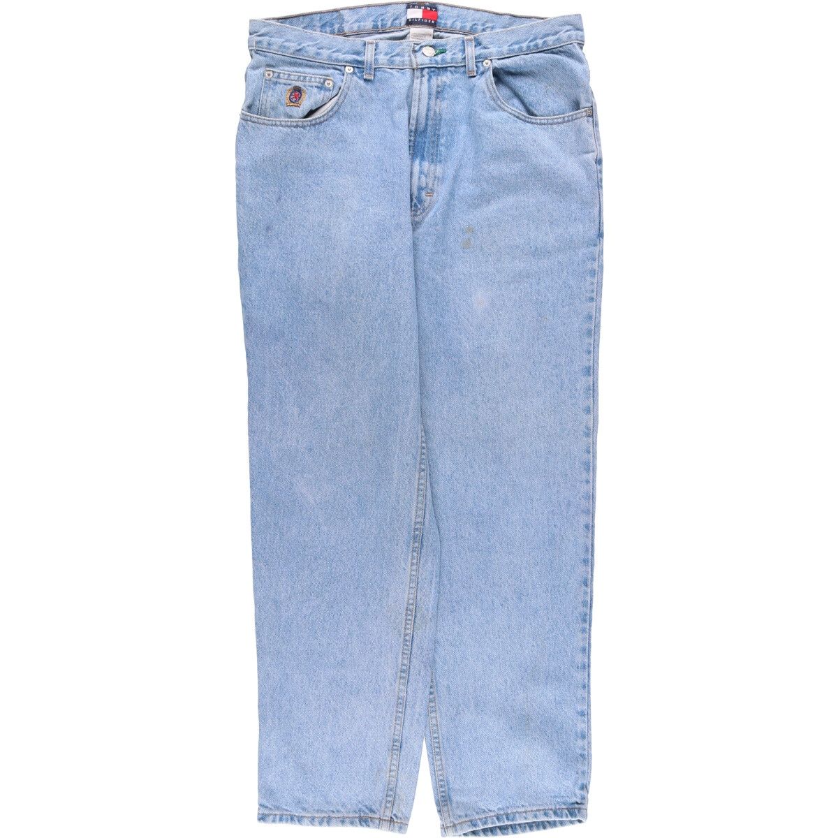 古着 90年代 トミーヒルフィガー TOMMY HILFIGER テーパードデニムパンツ メンズw34相当 ヴィンテージ|eaa539590