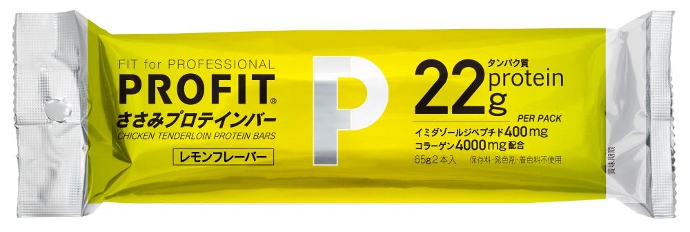丸善PROFITささみプロテインバーレモン味×10袋-6