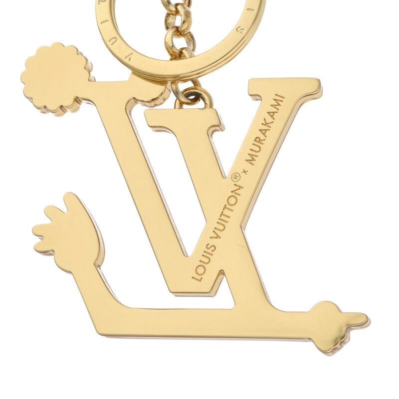 LV キーホルダーアイコニックスーパーフラットキーリング