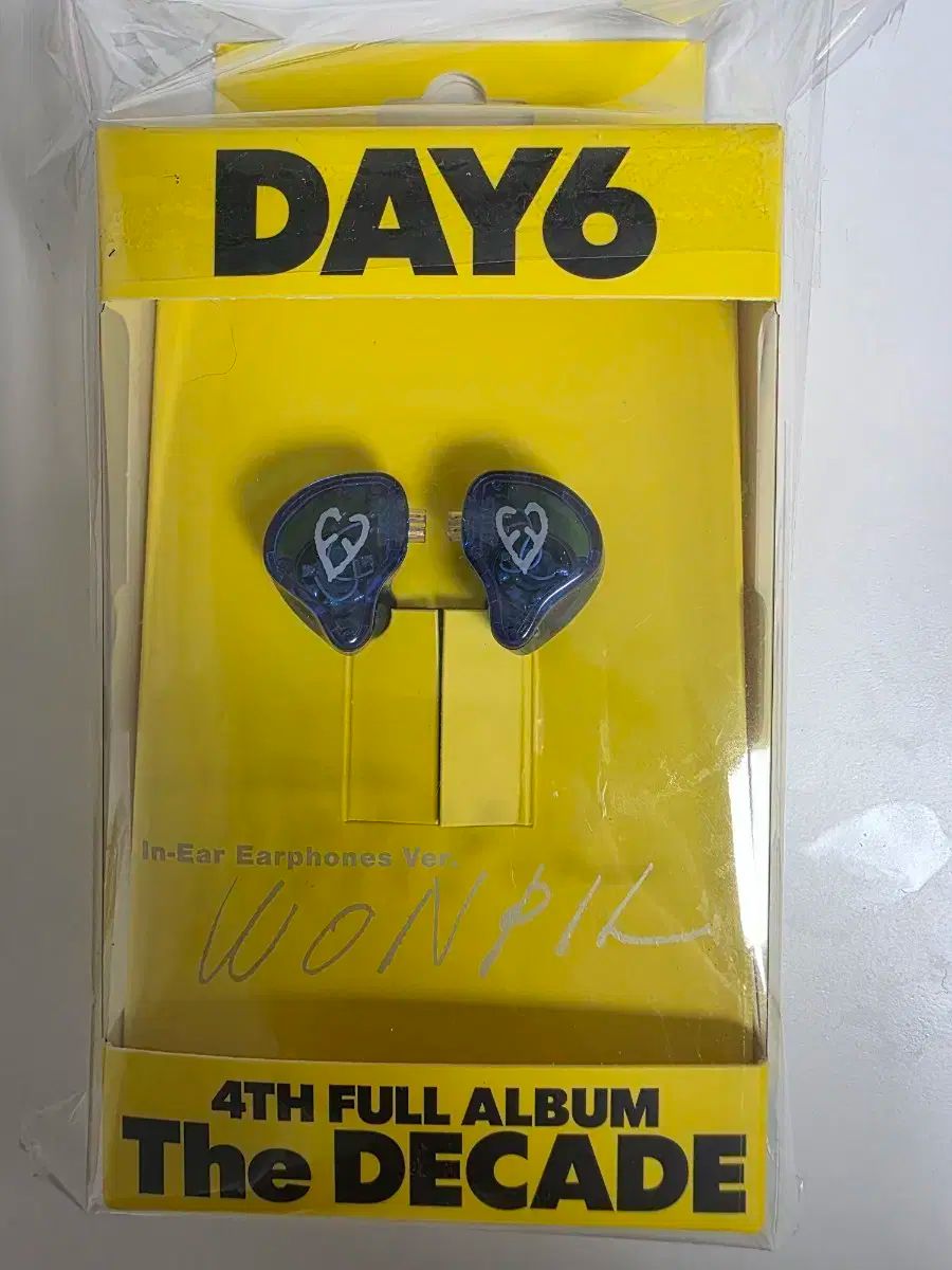 DAY6 デイシックス ウォンピル WONPIL インイヤー半 トレカなし