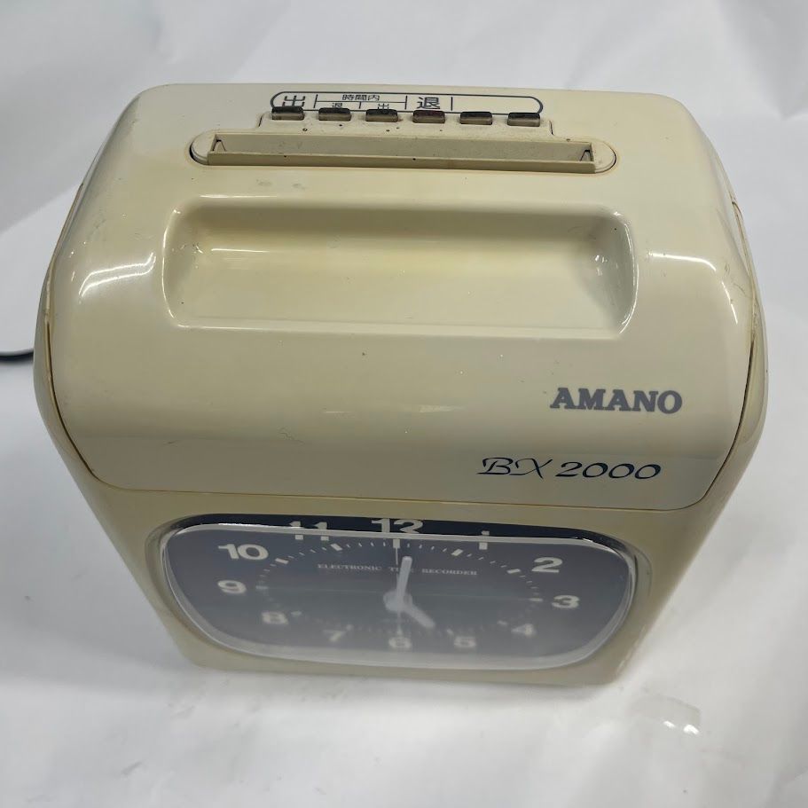 AMANO　アマノ　タイムレコーダー　BX2000 AMANO BX2000 電子タイムレコーダーセット AMANO アマノ タイム