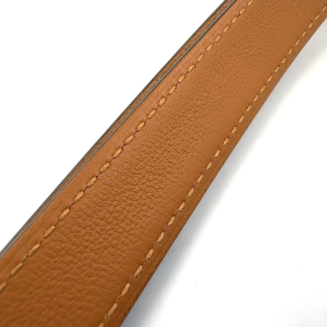HERMES ケリーベルト ブラック　ローズゴールド金具　Ｗ刻印 エルメス ケリーベルト エプソン ブラック ローズゴールド金具 W