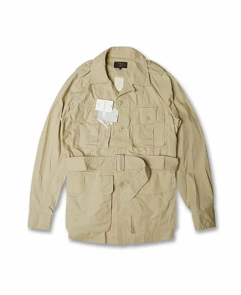 BEAMS ビームス プラス Beams ＋ 注意 コットン マウンテンパーカー ベルト付き ジャケット
