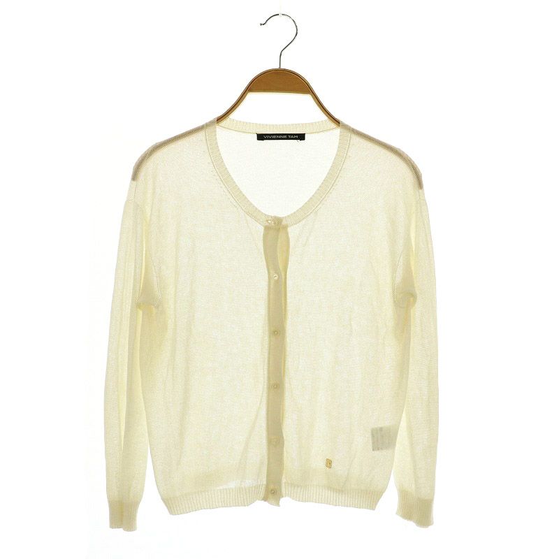 新品ヴィヴィアンタムVIVIENNE TAMコットンニットカーディガン
