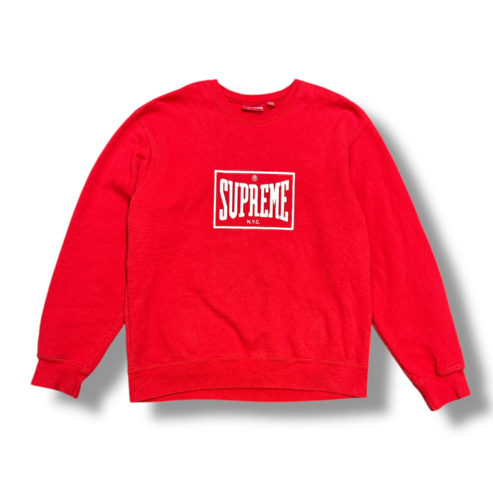 国内正規 参考上代25920円 Supreme 19SS Warm Up Crewneck ウォーム 