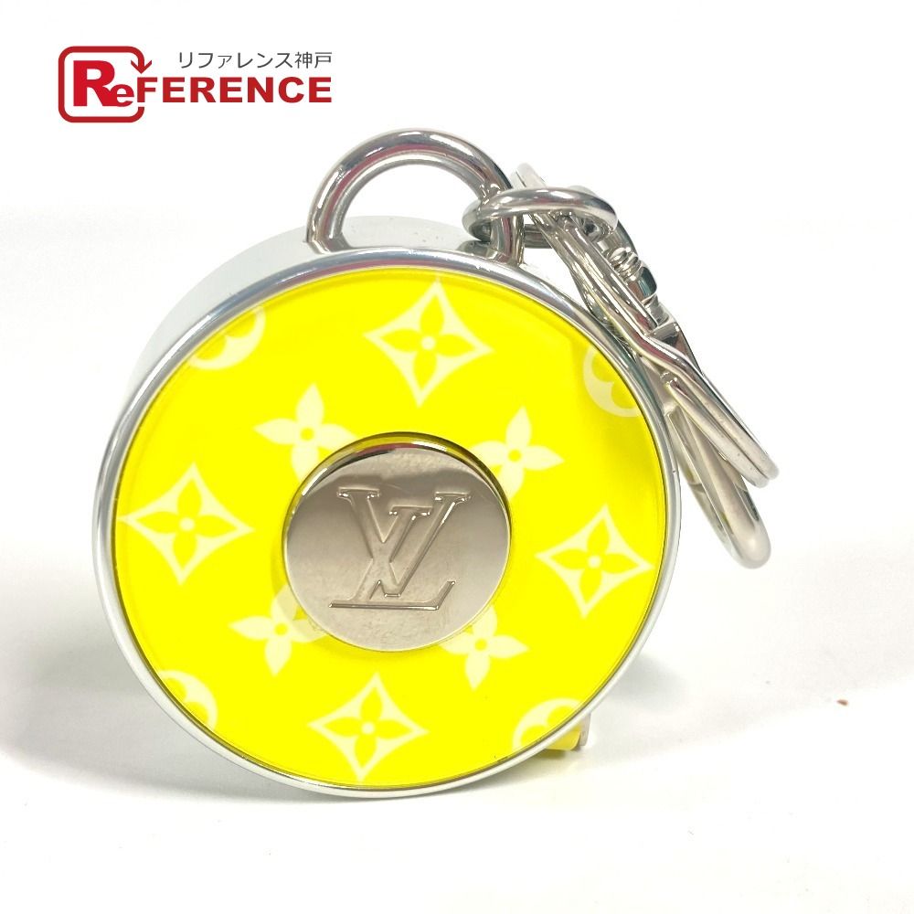 LOUIS VUITTON ルイヴィトン キーホルダー ポルト クレ メーター MP3111 メタル イエロー