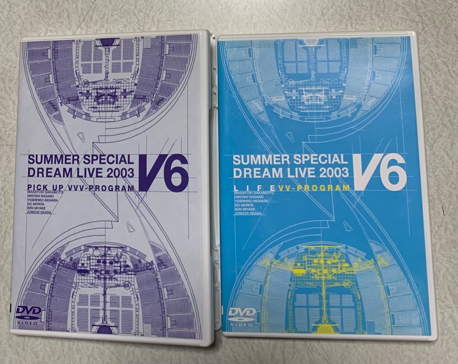 V6/LOVE&LIFE～V6 SUMMER DREAM LIVE 2003 - ヲタク堂 - メルカリ