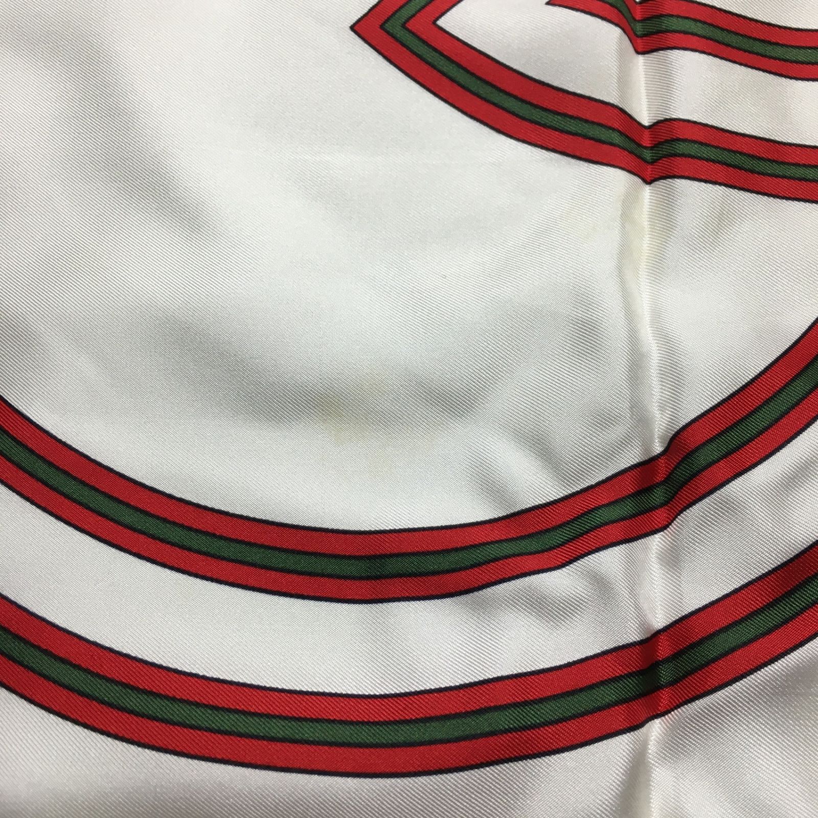 2508-263｜美品｜グッチ スカーフ シェリーライン ホースビット タグあり 2508-263｜美品｜グッチ スカーフ シェリーライン ホースビット