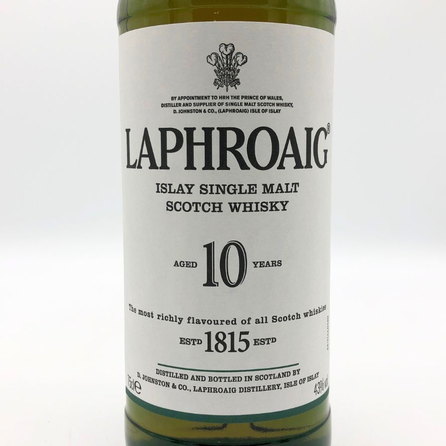 ラフロイグ 10年 シングルモルト スコッチウイスキー 750ml【O0