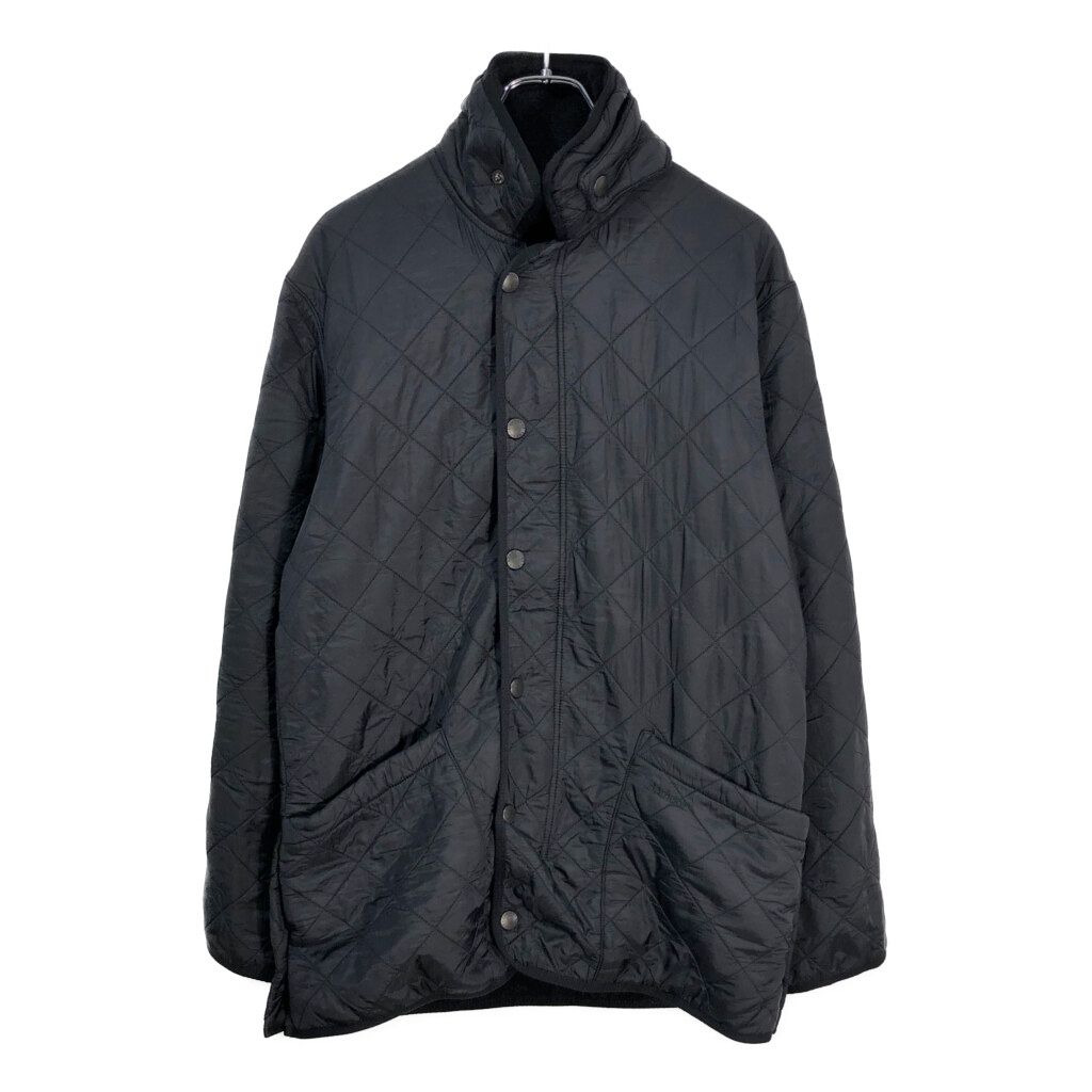 Barbour バブアー キルティングジャケット ブラック メンズ M相当 古着 V6326