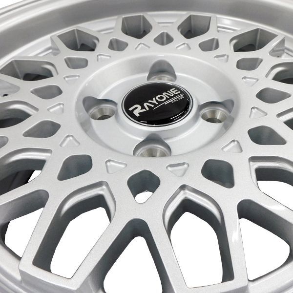 タイヤホイール 4本セット Rayone Racing 643SL 15インチ 7J +35 4H