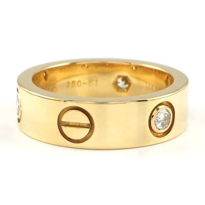 カルティエ Cartier リング ラブ クラシックモデル B4032451 3ポイント  