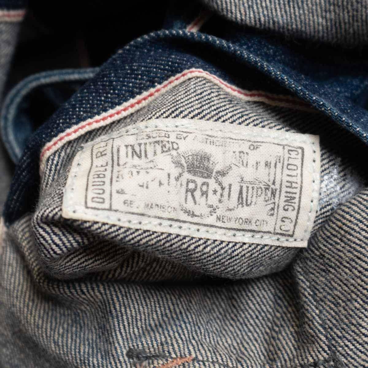 希少】RRL【デニムカバーオールジャケット】S ダブルアールエル 希少】RRL【デニムカバーオールジャケット】S ダブルアールエル