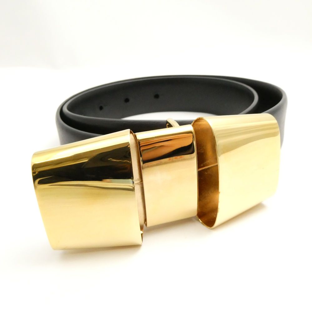 CELINE セリーヌ リボンバックル ベルト L レディース AY7245