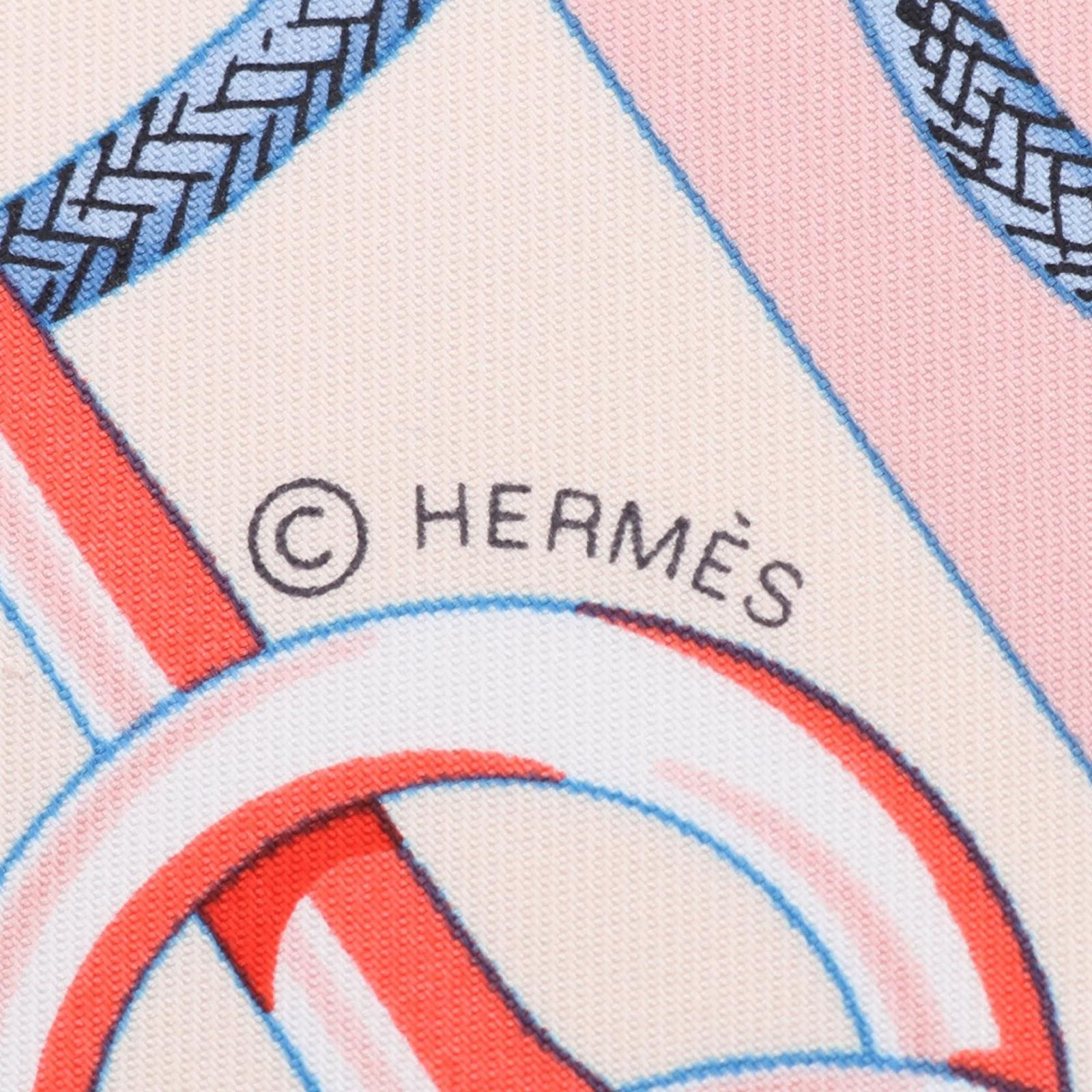 エルメス HERMES スカーフ カレ90 CLIQUETIS シルク カレ90 レディース