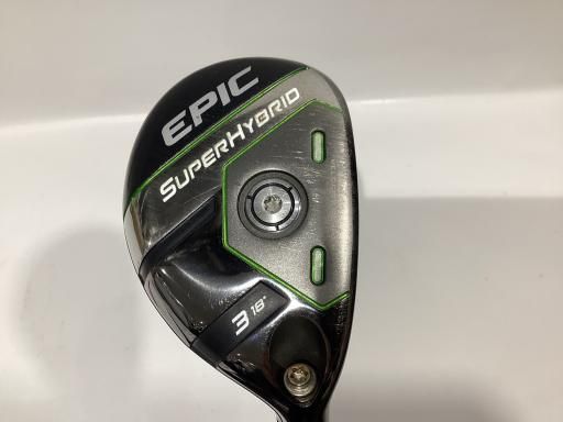 キャロウェイ EPIC SUPER HYBRID U3 ユーティリティ UT 純正特注シャフト フレックスS メンズ 男性用 右利き 右用 Cランク ゴルフクラブ