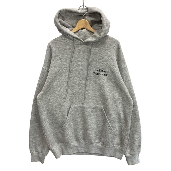 中古品】ENNOY スタイリスト私物 AW22BRENCT02NTL LOGO HOODIE